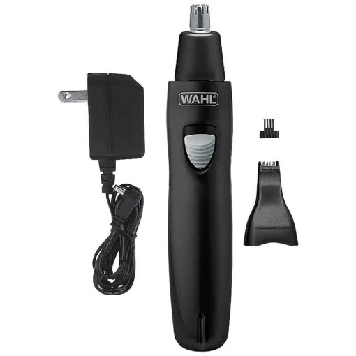 Wahl Groomsman Rechargeable Precision Trimmer for Hygienic Grooming with Rinsable, Interchangeable Heads for Eyebrows, Neckline, Nose, Ears, & Other Detailing - Model 3023284