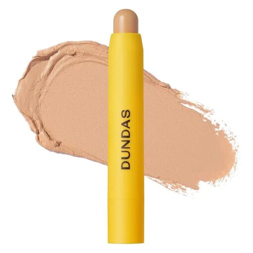 Dundas Undercover Enhancer Concealer Stick ( Warm Golden ), Face Makeup for Natural Glowy Finish, Blurs Imperfections & Under Eye, Lightweight Medium Coverage, For All Skin Types, Gender Neutral