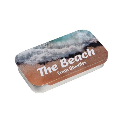 Woodies The Beach Cologne for Men - Blue Aquatic, Sea Salt, Clean Woodsy Musk - Travel-Ready Men 's Fragrance, 1.13oz Balm