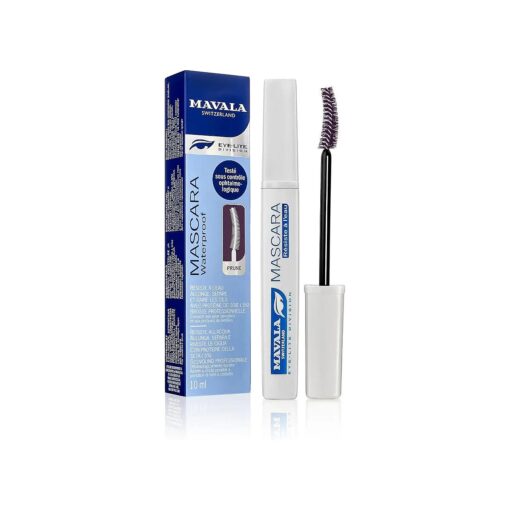 Mavala Mascara Waterproof, Plum, 0.32 Ounce