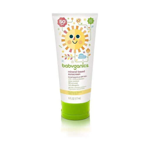 Sunscreen Lotion 50 SPF, 6oz, Packaging May Vary