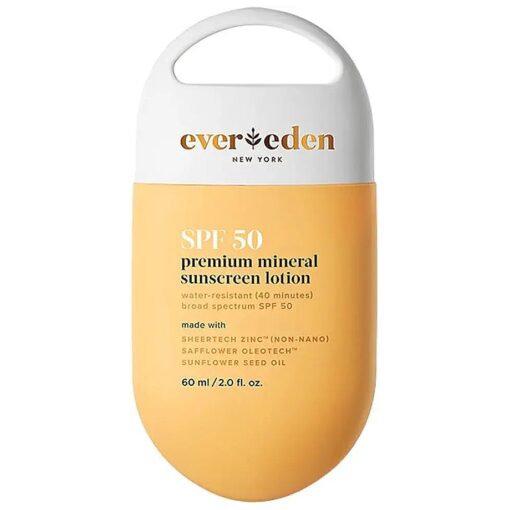 Evereden Kids Sunscreen SPF 50 : Premium Mineral Sunscreen for Toddlers, Kids, and Whole Family - UVA/UVB Protection, Non-Toxic, Water-Resistant - Suitable for face and body