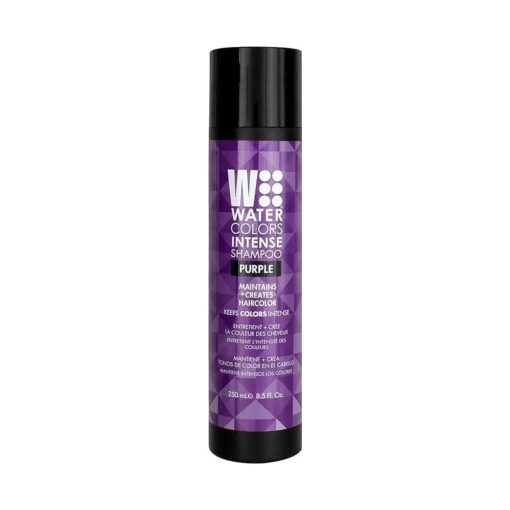 Watercolors Intense Color Depositing Shampoo, Semi Permanent Hair Color 8.5 oz - PURPLE