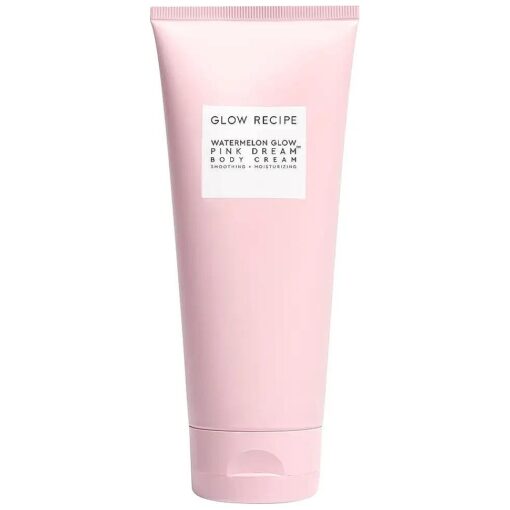 Watermelon Glow Pink Dream Body Cream - Hyaluronic Acid for Skin Barrier Repair - Non Greasy Body Cream Brightening Moisturizer with Watermelon Seed Butter + AHA 's ( 200ml )