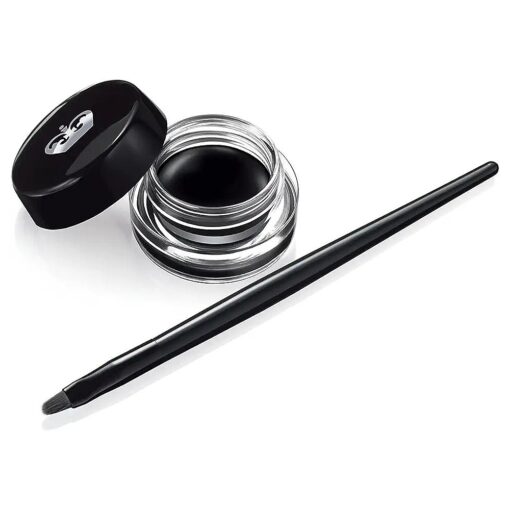 Rimmel London Scandaleyes Gel Eyeliner, Waterproof, Buildable, Long-Wearing, 001, Black, 0.04oz