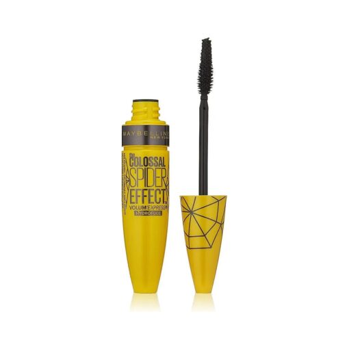 Maybelline Volum ' Express Colossal Spider Effect Waterproof Mascara, Classic Black, 0.32 fl, oz .