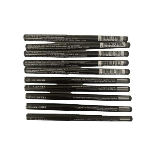 Avon True color Glimmersticks Waterproof Eye Liner BLACKEST NIGHT Lot 10 pcs .