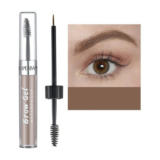 Eyebrow Gel Waterproof Eyebrow Color Brows Shaping Gel Makeup Liquid Brows Styling ( Light Brown )