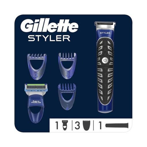 Gillette Fusion Styler Men 's Waterproof Hair Trimmer 3-in-1 ( Clipper, Razor and Sculpter )