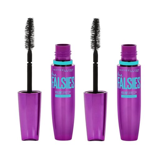 Maybelline Volum ' Express Falsies Volumizing Waterproof Mascara, Very Black, 2 Count