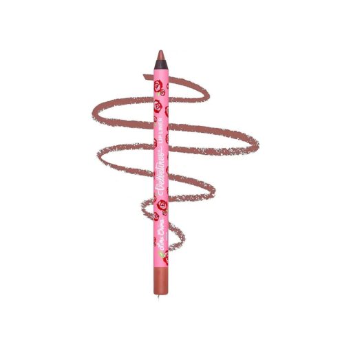 Lime Crime Velvetines Lip Liner, Minx ( Mushroom Nude ) - Soft & Creamy Texture - Long-Lasting Nude Matte Lip Lining Pencil - Waterproof Formula, Wo n't Smudge or Transfer - Vegan & Cruelty-Free