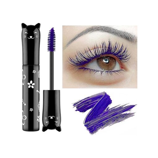 Purple Mascara For Eyelashes Waterproof Volume Length Voluminous Natural Hypoallergenic Colored Best Benefit Volumizing Lengthening Curling Defining Washable Purple Lashes Eyelashes Mascara