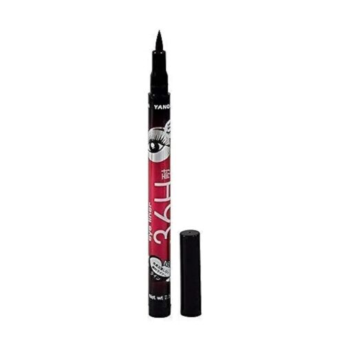 Yanqina Precision Liquid Waterproof Lash Eyeliner Pencil - Black - Pack 1