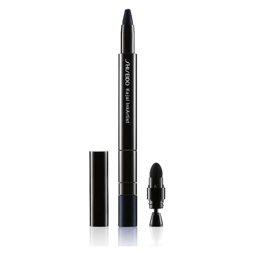 Shiseido Kajal InkArtist - 4-in-1 Liner, Kajal, Eyeshadow & Brow Color - Smudge Resistant, Crease Proof & Waterproof - Includes Detachable Sharpener & Built-In Sponge