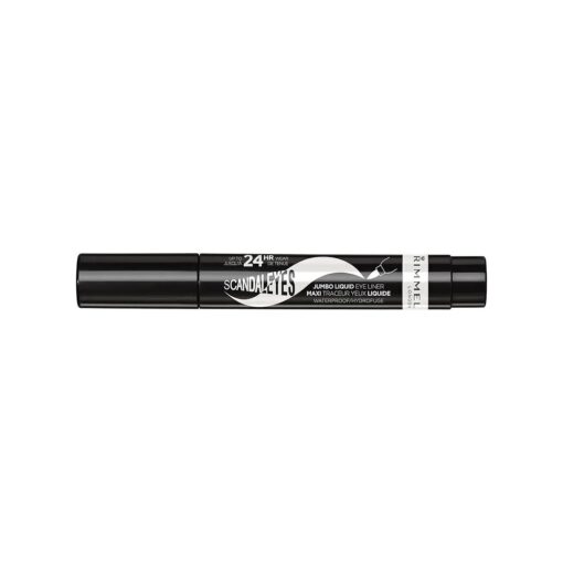 Rimmel Scandaleyes Jumbo Liquid Eye Liner, Black, 0.1 Fluid Ounce