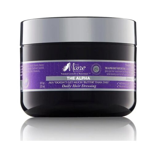 The Mane Choice The Alpha Does n't Get Much `` Butter" Than This Nourishing, Moisturizing Daily Hair Dressing, Supports Natural Hair Growth & Retention, 8 oz