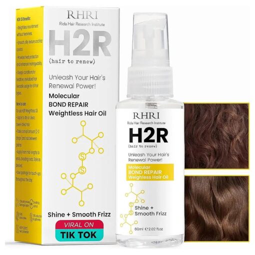 Ghost Hair Oil, Oil for Damaged Hair, Hair Oil for Curly Hair, Weightless Smoothing Oil, Protects from UV/Heat Damage and Frizz, Adds Mega Shine & Smooths Split Ends, Safe for Colored Hair .