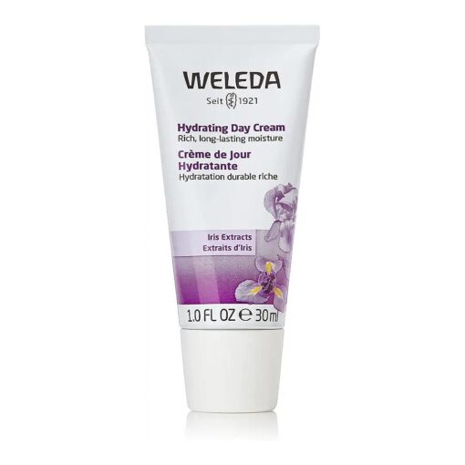 Weleda Hydrating Day Face Cream, 1 Fluid Ounce, Plant Rich Moisturizer with Iris Root, Jojoba Oil and Witch Hazel