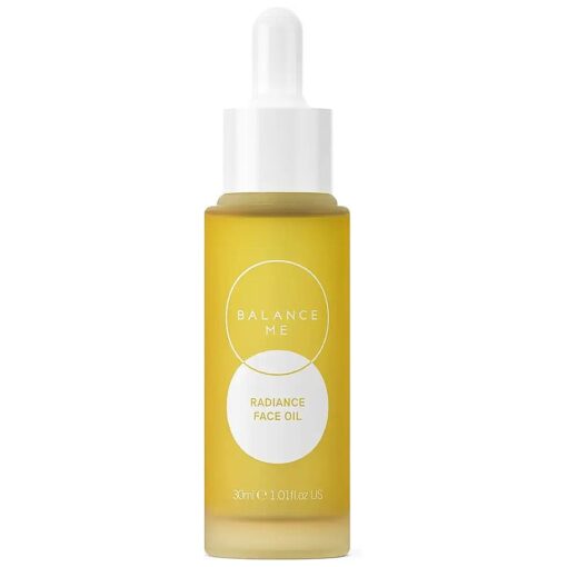 Balance Me Radiance Face Oil, Restores Radiance & Moisture to Dry Skin, Anti-Ageing & Soothing Facial Oil For All Skin Types, 100 % Natural, Vegan & Cruelty Free, Made in UK, 1.01 Fl Oz