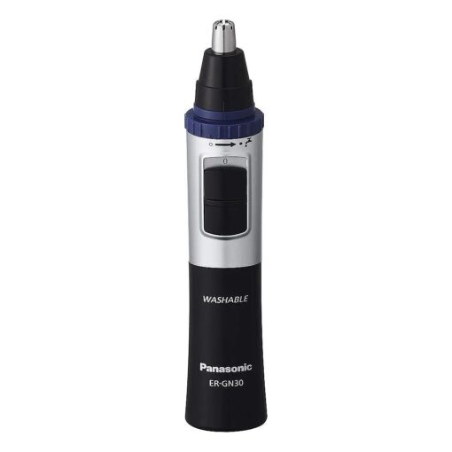 Panasonic Nose Trimmer and Ear Hair Trimmer, ER-GN30-K, Wet/Dry Nose Hair Trimmer