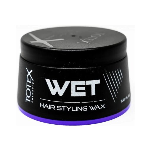 Totex Hair Styling Wet Wax - Watermelon Scent - Strong Hold - Paste Easy Apply Easy Style For Men & Woman Barber Shop Certified 150 ml