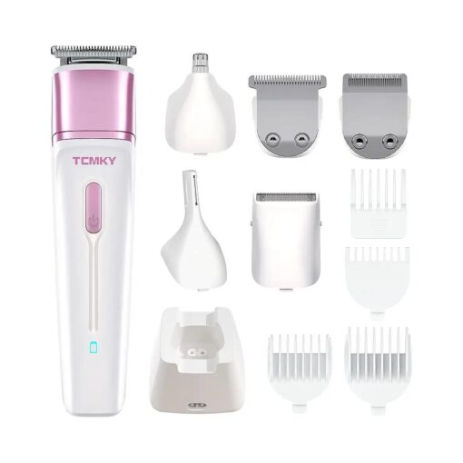 Women 's Wet & Dry Use Bikini Trimmer, 5 in 1 Hair Removal