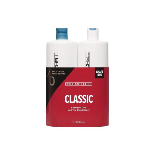 Paul Mitchell Cleanse And Detangle Classic Liter, 2 Piece Set