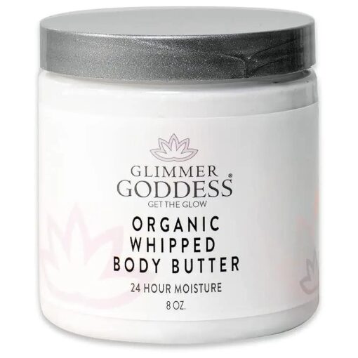 Organic Whipped Body Butter- Lavender Orange, Vegan, 24 Hr Hydration, Less Stretch Marks, All Skin Types, Child-Safe, Organic, 8 oz