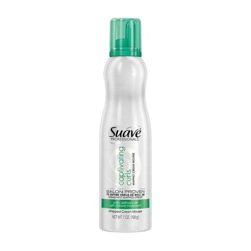 Suave Professionals Mousse Captivating Curls 7 oz, Cream