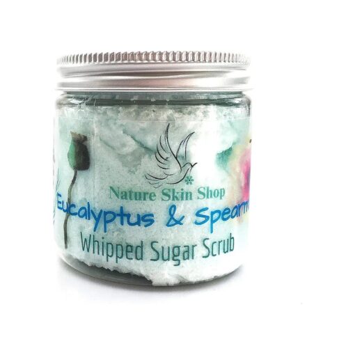 Sugar Scrub Soap Whipped Cream ( Eucalyptus & Spearmint )