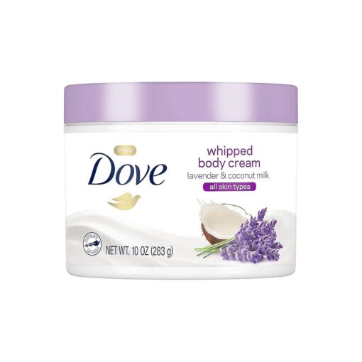 Whipped Lavender and Coconut Milk Body Cream 10 oz