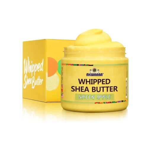 Whipped Shea Butter ( Green Apple ) | 12 oz | Nourishing, Moisturizing & Hydrating | For All Skin Types