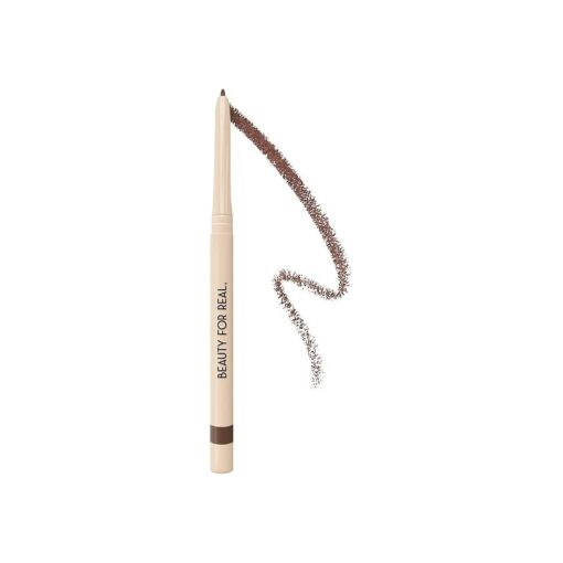 Beauty For Real I-Line 24-7 Eyeliner, Whiskey - Brown Copper Shimmer - Long-Wearing, Waterproof Gel Formula - Safe for Sensitive Eyes & Contact Lens Wearers - 0.01 oz