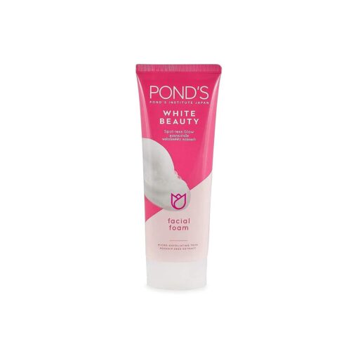 POND 's White Beauty Facial Foam Face Wash Lightening Acne Skin Cleanser Treatment 50g