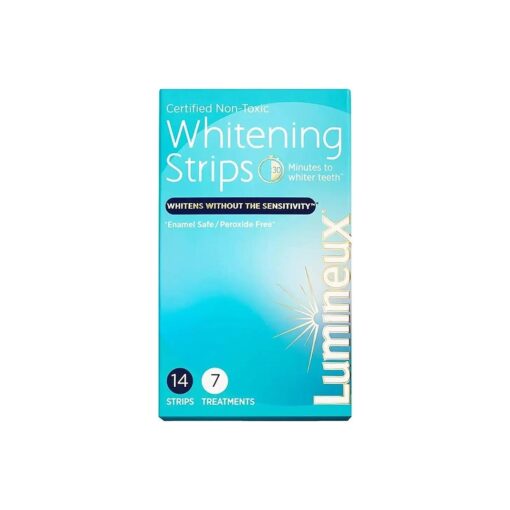 Lumineux Teeth Whitening Strips 7 Treatments - Enamel Safe - Whitening Without The Sensitivity - Dentist Formulated & Certified Non-Toxic