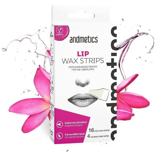 Andmetics Depilatory Strips for Women Lips