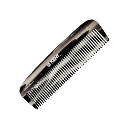 Kent 12T G Wide Tooth Comb, Hair Detangling Comb-Handmade-Pocket Comb for Thick, Curly, Wavy Hair -Large Tooth Comb-Hair Detangler Comb for Grooming Hair, Beard and Mustache-Saw-Cut and Hand Polished