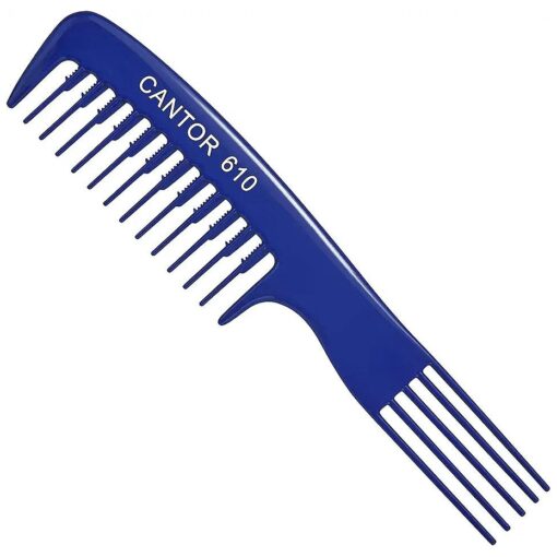 Lift Teasing Wide Tooth Comb - 1 Pack Chemical and Heat Resistant Detangler Comb - Anti Static Comb For All Hair Types - Durable and Lightweight - By Cantor