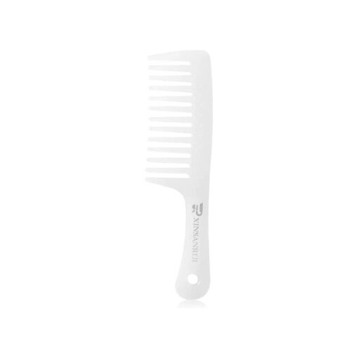 Wide Tooth Hair Comb ( clear white )