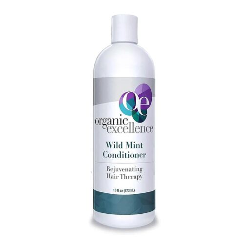 Organic Excellence Wild Mint Conditioner, 16 Fluid Ounce