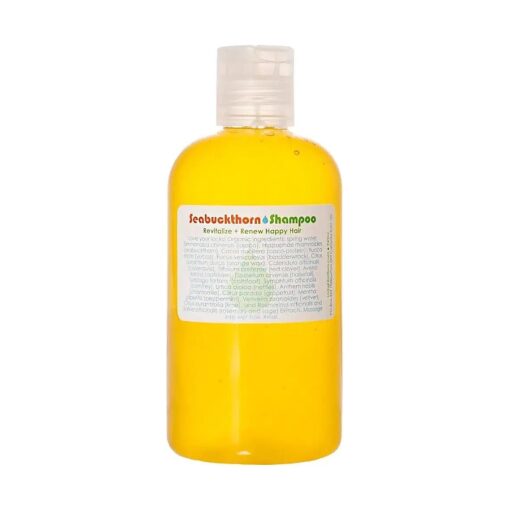 Living Libations - Organic Seabuckthorn Shampoo | Natural, Wildcrafted Clean Beauty ( 8 fl oz | 240 ml )