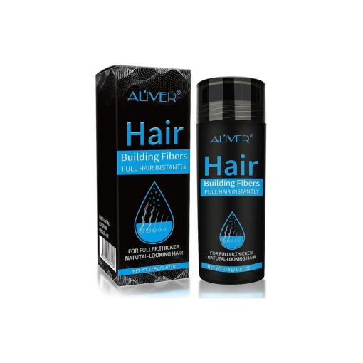 Hair Fibers for Thinning Hair, Natural Formula Hair Fiber, Hair Building Fibers Refill