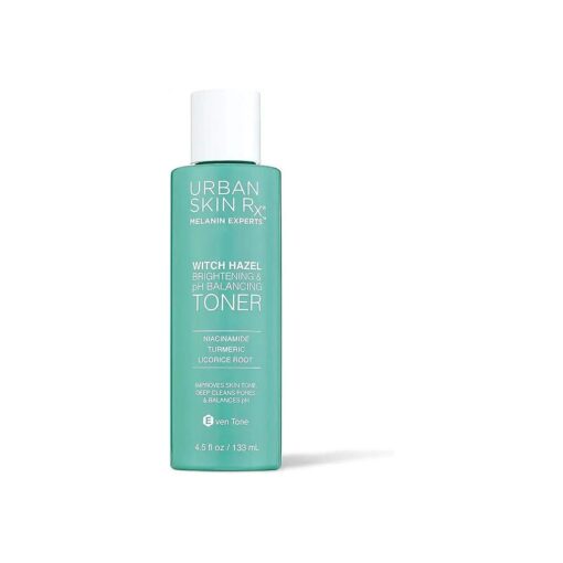 Witch Hazel Brightening & pH Balancing Toner, USRx ( r ), Clarifies Pores, Improves The Appearance of Uneven Skin Tone, Formulated with Antioxidants, Niacinamide and Alpha Hydroxy Acids, 4.5 Fl Oz