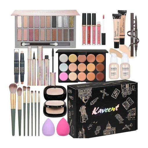 Makeup Kit Makeup Kits for Women Full Kit Makeup Sets for Teens Girls Eyeshadow Palette Foundation Concealer Makeup Powder Makeup Gift Set for Women