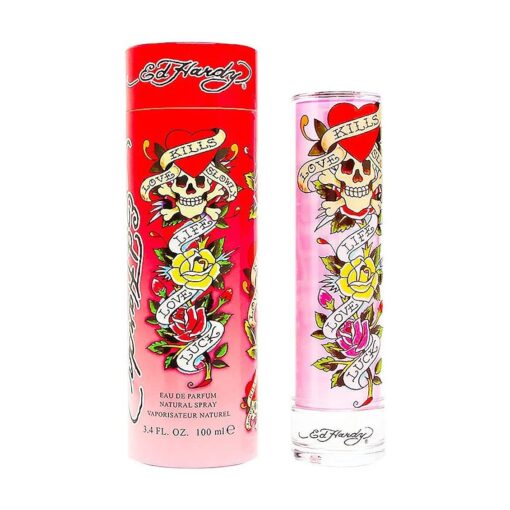 Ed Hardy Women 's Perfume Fragrance by Christian Audigier, Eau De Parfum, 3.4 Fl Oz