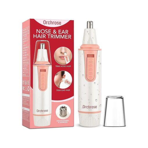 Women 's Nose Hair Trimmer, Battery-Powered, Waterproof, Precision, Professional