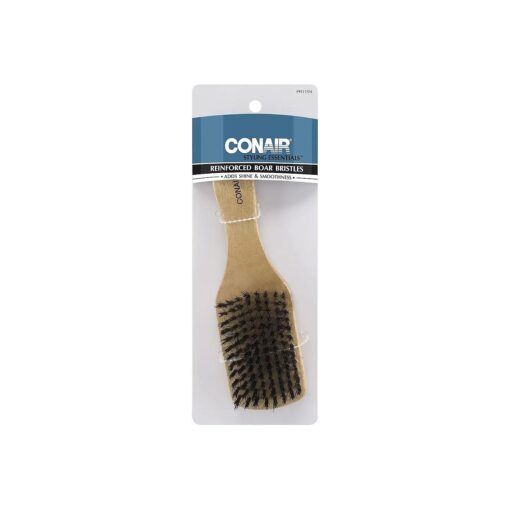 Conair Wood Club Brush with Mixed Boar Bristles