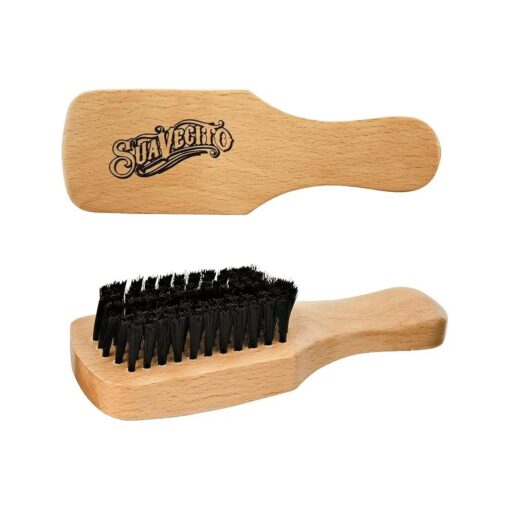 Suavecito Barber Brush Wood Handle Hair Cutting Cleaning Fade Barbershop