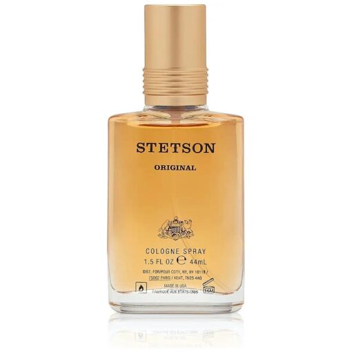 Stetson Original by Scent Beauty - Cologne for Men - Classic, Woody and Masculine Aroma with Fragrance Notes of Citrus, Patchouli, and Tonka Bean - 1.5 Fl Oz