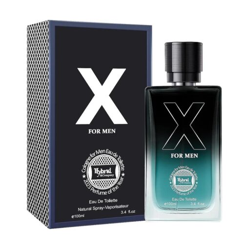 Hybrid & Company X For Men Bold Woody Mens Perfume Attractive Signature Scent Perfume,3.4 Fl Oz